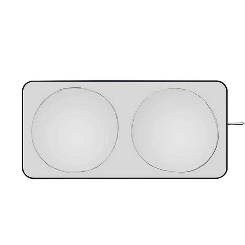 Front Windschutzscheibe Sonnenschutz, für Volvo S60 I 2000-2010 Auto Sonnenschutz Blockiert UV-Strahlen Windschutzscheibe Sonnenblende von SJPJDGFC