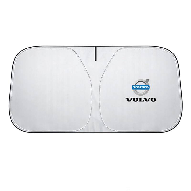 Front Windschutzscheibe Sonnenschutz, für Volvo XC60 Auto Sonnenschutz Blockiert UV-Strahlen Windschutzscheibe Sonnenblende,L von SJPJDGFC