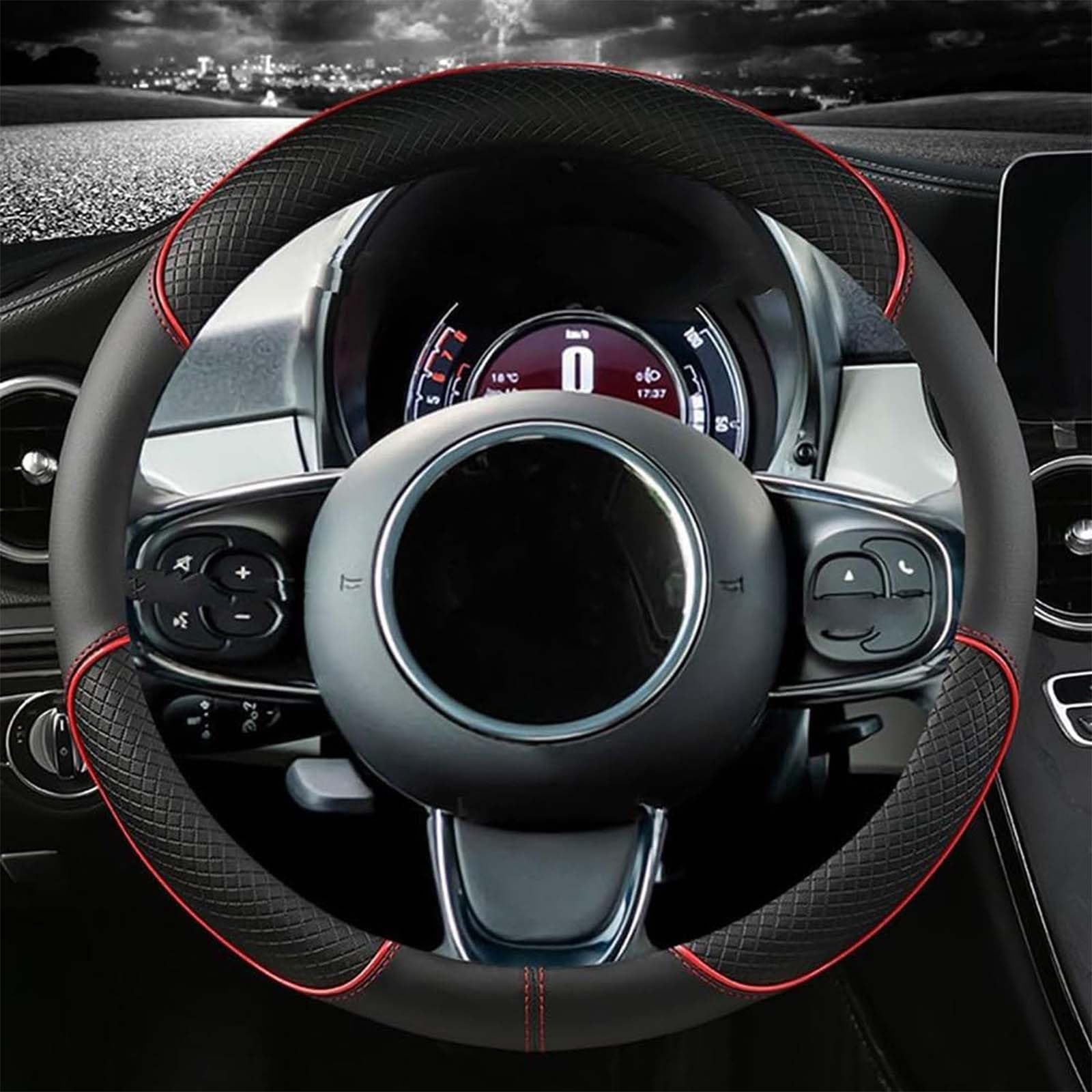 Lenkrad Abdeckung, Für Audi A5 2008-2010 A3 8P 2008-2013 A6 C6 A4 B8 2008-2010 Anti Rutsch Atmungsaktiv Lenkradhüllen Auto Lenkrad Lenkrad Schutz Jahreszeiten Universell,D-O Lenkrad Abdeckung, Für Audi A5 2008-2010 A3 8P 2008-2013 A6 C6 A4 B8 2008-2010 Anti Rutsch Atmungsaktiv Lenkradhüllen Auto Lenkrad Lenkrad Schutz Jahreszeiten Universell,D-O von SJPJDGFC