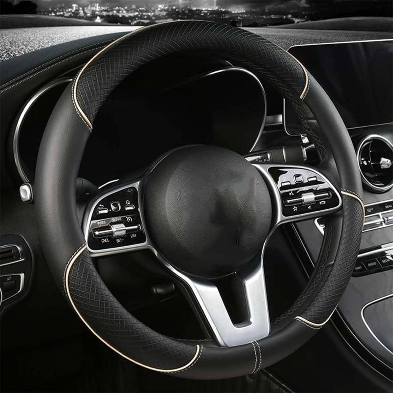 Lenkrad Abdeckung, Für Peugeot 207 SW 2007-2013 Anti Rutsch Atmungsaktiv Lenkradhüllen Auto Lenkrad Lenkrad Schutz Jahreszeiten Universell,C-O von SJPJDGFC