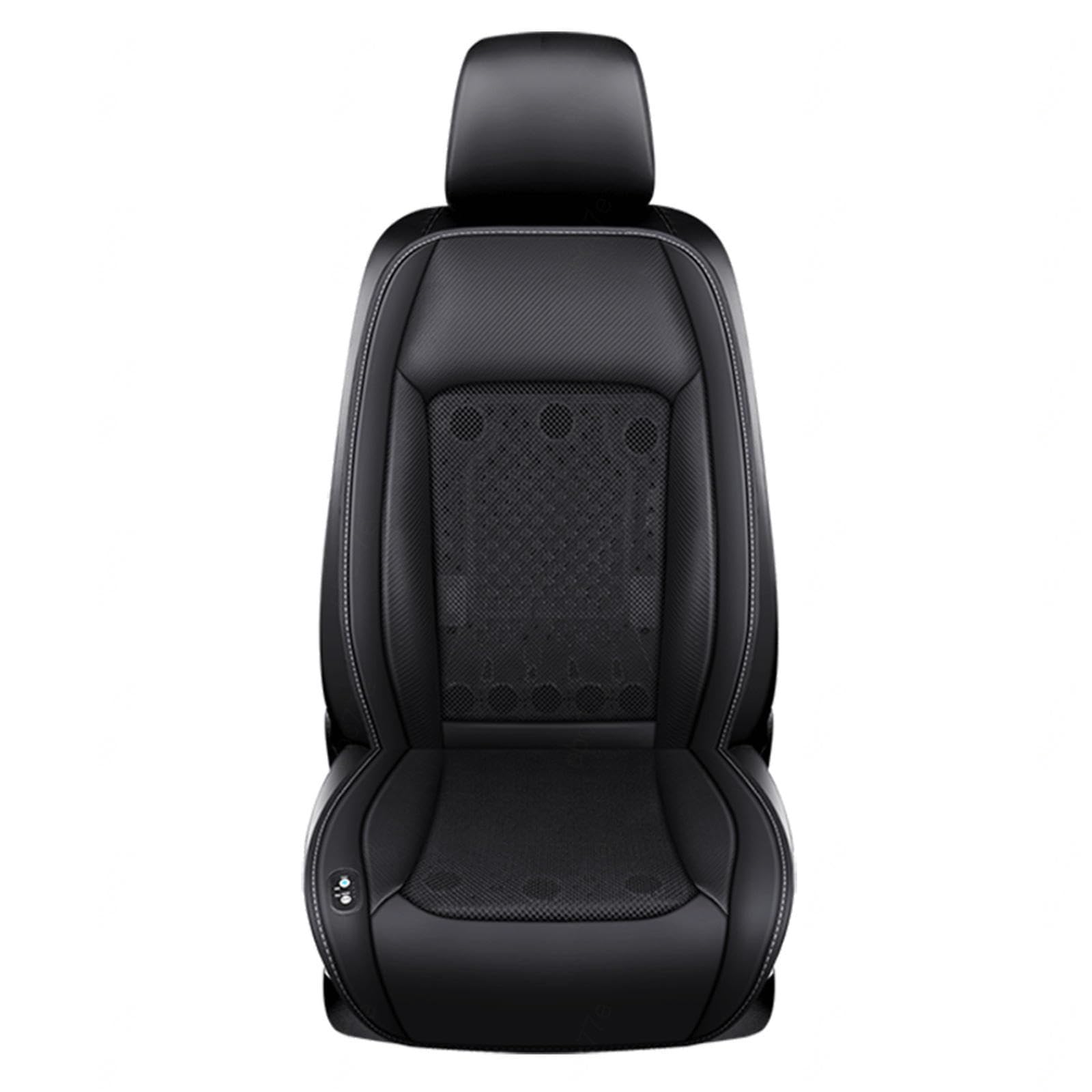 SJWJWOO Cooling Car Seat Cover, mit 24 Ventilatoren 3 einstellbare Windgeschwindigkeiten Autositzauflage Vordersitze Kühlende Sitzauflage für Auto LKW SUV RV,Black-24V SJWJWOO Cooling Car Seat Cover, mit 24 Ventilatoren 3 einstellbare Windgeschwindigkeiten Autositzauflage Vordersitze Kühlende Sitzauflage für Auto LKW SUV RV,Black-24V von SJWJWOO