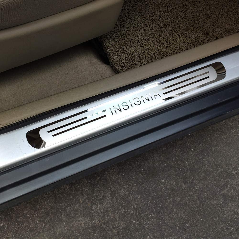 4 Stücke Edelstahl Auto Einstiegsleisten für Opel Vauxhall Insignia 2013 2014 2017 2018 2019 2020 2021, Willkommenspedal Türschweller Schutzstreifen Styling Zubehör 4 Stücke Edelstahl Auto Einstiegsleisten für Opel Vauxhall Insignia 2013 2014 2017 2018 2019 2020 2021, Willkommenspedal Türschweller Schutzstreifen Styling Zubehör von SJZT