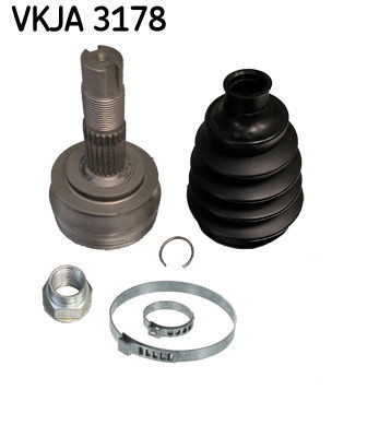 Gelenksatz, Antriebswelle Vorderachse radseitig SKF VKJA 3178 Gelenksatz, Antriebswelle Vorderachse radseitig SKF VKJA 3178 von SKF