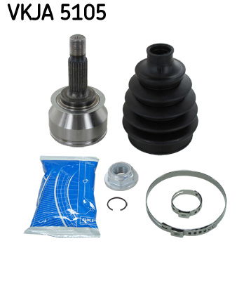 Gelenksatz, Antriebswelle Vorderachse radseitig SKF VKJA 5105 Gelenksatz, Antriebswelle Vorderachse radseitig SKF VKJA 5105 von SKF