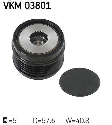Skf Generatorfreilauf [Hersteller-Nr. VKM03801] für Infiniti, Mercedes-Benz von SKF