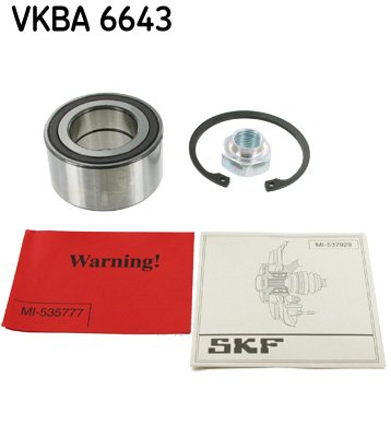 Radlagersatz Vorderachse SKF VKBA 6643 von SKF