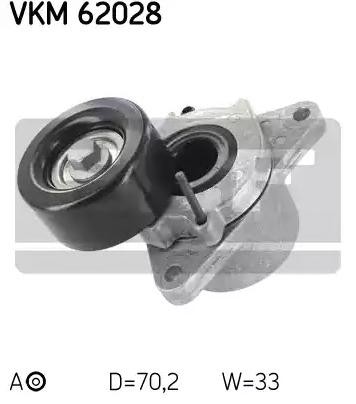SKF Spannrolle RENAULT,NISSAN VKM 62028 119555X00C,119555X00D,119555X00E Spannrolle, Keilrippenriemen SKF Spannrolle RENAULT,NISSAN VKM 62028 119555X00C,119555X00D,119555X00E Spannrolle, Keilrippenriemen von SKF