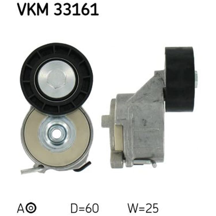SKF Spannrolle f?r Keilrippenriemen Citroen Fiat Peugeot Toyota SKF Spannrolle f?r Keilrippenriemen Citroen Fiat Peugeot Toyota von SKF