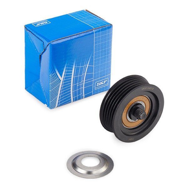 SKF Umlenkrolle HYUNDAI,KIA VKM 64018 252872A000,252872A100 Führungsrolle,Umlenk-/Führungsrolle, Keilrippenriemen SKF Umlenkrolle HYUNDAI,KIA VKM 64018 252872A000,252872A100 Führungsrolle,Umlenk-/Führungsrolle, Keilrippenriemen von SKF
