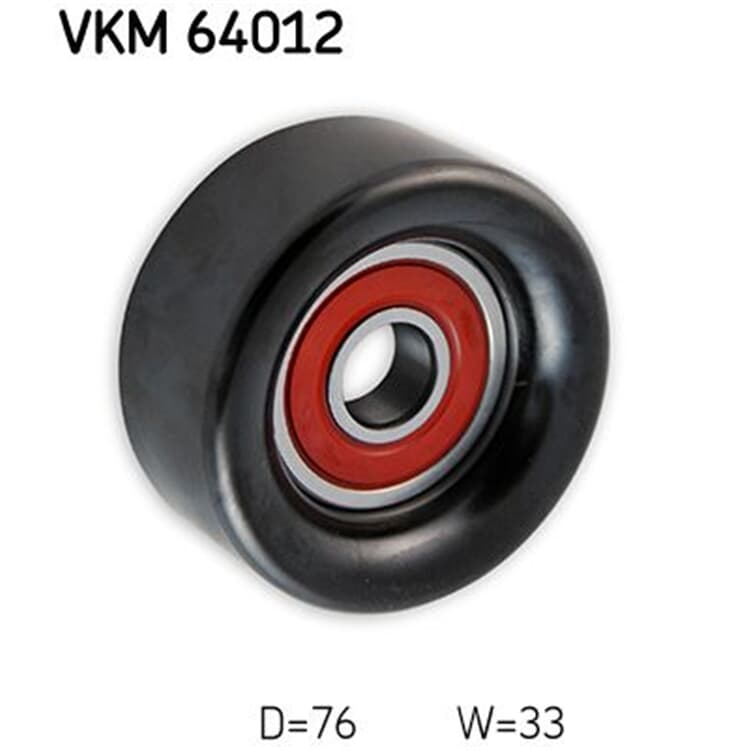 SKF Umlenkrolle f?r Keilrippenriemen Dodge Hyundai Kia SKF Umlenkrolle f?r Keilrippenriemen Dodge Hyundai Kia von SKF
