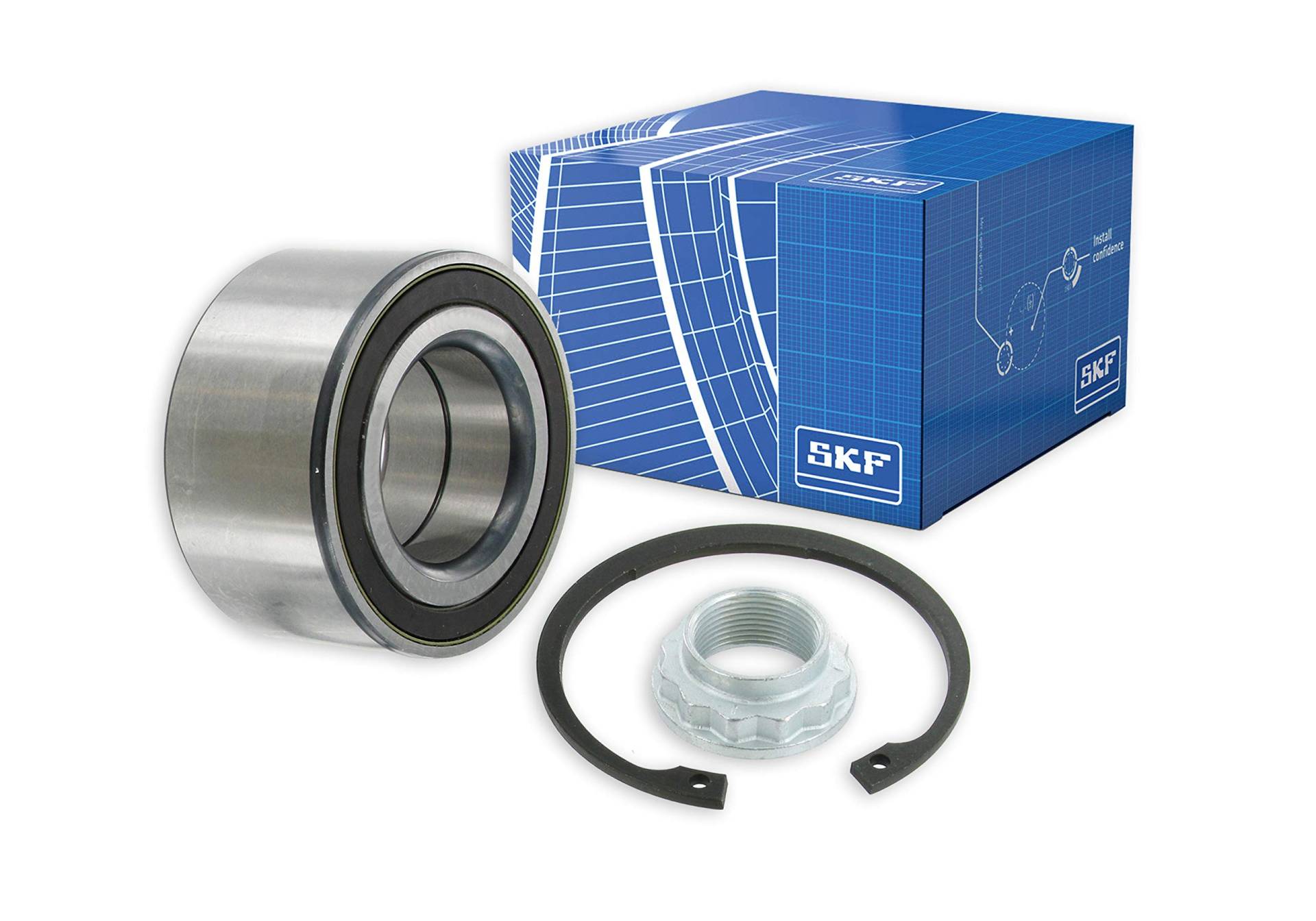 SKF Radlagersatz Radlager Set Hinten | VKBA 6632 | Für 1 1 (E81 E87) 1 (E82) 1 (E88) 3 (E90) 3 (E91) 3 (E92) 3 (E93) 3 SERIES von SKF