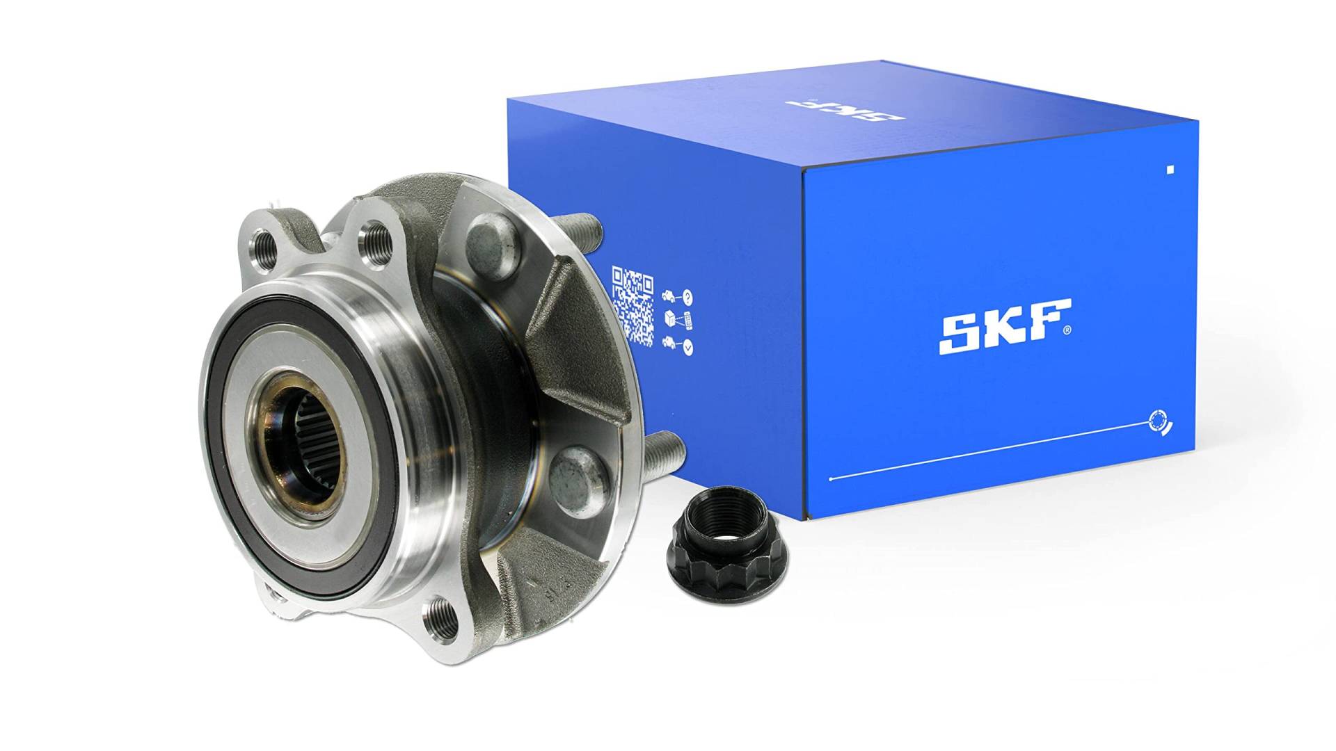 SKF Radlagersatz Radlager Set Vorne | VKBA 6874 | Für AURIS TOURING SPORTS VAN AVENSIS T27 COROLLA E15 RUMION PRIUS RAV 4 III VERSO von SKF