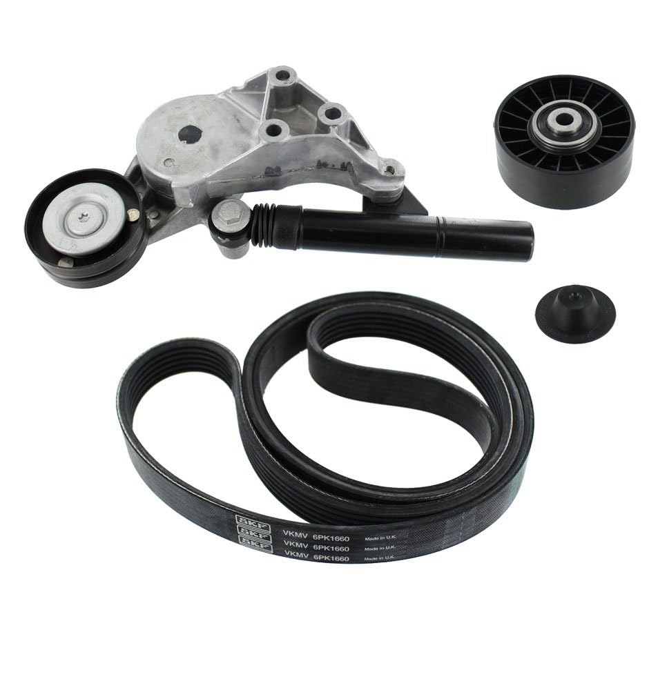 SKF VKMA31014 VKMA 31014 Spannrollensatz für Nebentrieb, Schwarz SKF VKMA31014 VKMA 31014 Spannrollensatz für Nebentrieb, Schwarz von SKF