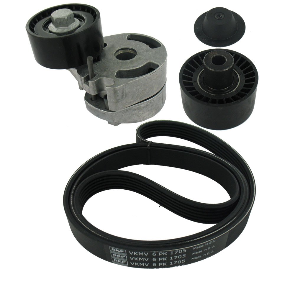 SKF VKMA 33061 Spannrollensatz für Nebentrieb, Schwarz SKF VKMA 33061 Spannrollensatz für Nebentrieb, Schwarz von SKF