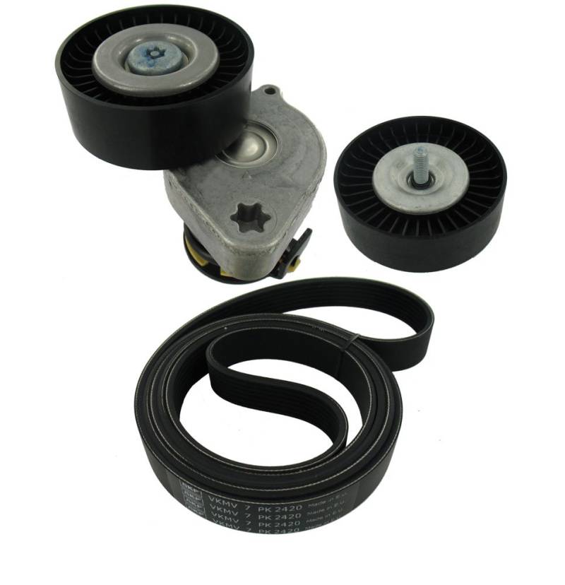 SKF VKMA 38072 Spannrollensatz für Nebentrieb, black von SKF