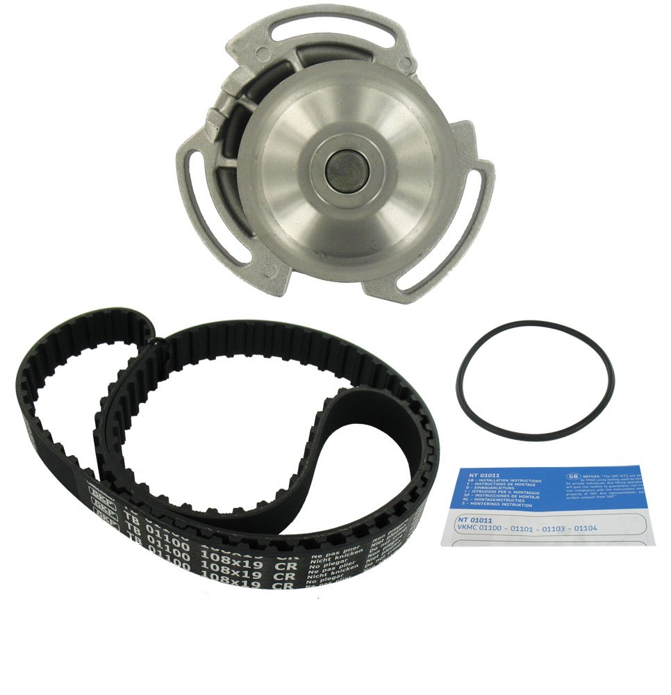 SKF VKMC 01100 Spannrollensatz inkl. Wasserpumpe, Black SKF VKMC 01100 Spannrollensatz inkl. Wasserpumpe, Black von SKF