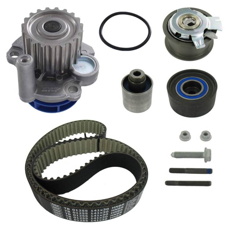SKF VKMC 01255-1 Spannrollensatz inkl. Wasserpumpe, Black SKF VKMC 01255-1 Spannrollensatz inkl. Wasserpumpe, Black von SKF