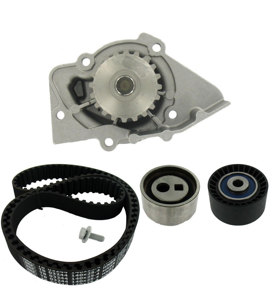 SKF VKMC 03244 Spannrollensatz inkl. Wasserpumpe, black SKF VKMC 03244 Spannrollensatz inkl. Wasserpumpe, black von SKF
