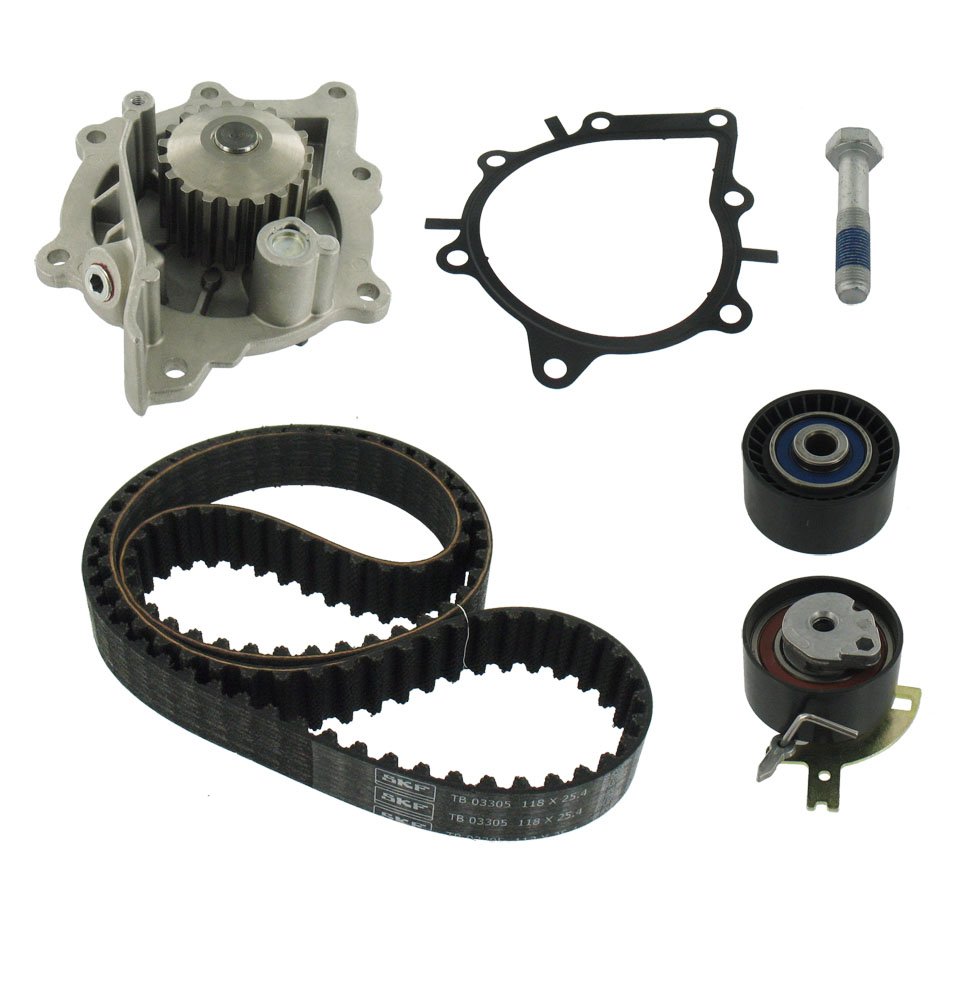 SKF VKMC 03305 Spannrollensatz inkl. Wasserpumpe SKF VKMC 03305 Spannrollensatz inkl. Wasserpumpe von SKF