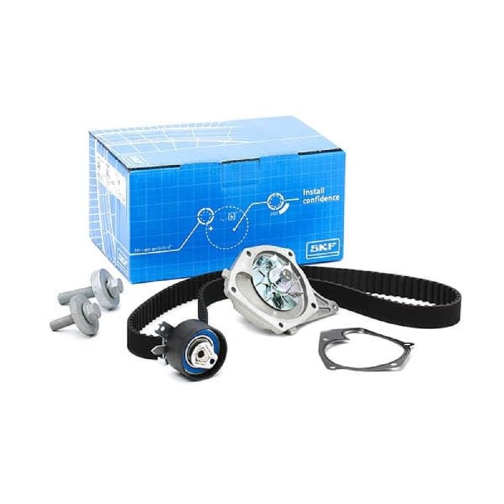 SKF VKMC 06134-1 Spannrollensatz inkl. Wasserpumpe, black SKF VKMC 06134-1 Spannrollensatz inkl. Wasserpumpe, black von SKF