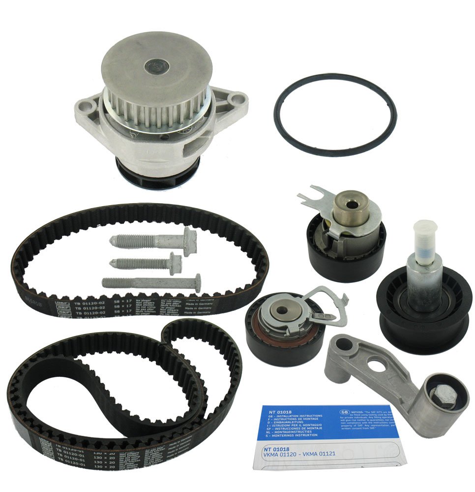 SKF VKMC01121-2 VKMC 01121-2 Spannrollensatz inkl. Wasserpumpe, Black SKF VKMC01121-2 VKMC 01121-2 Spannrollensatz inkl. Wasserpumpe, Black von SKF