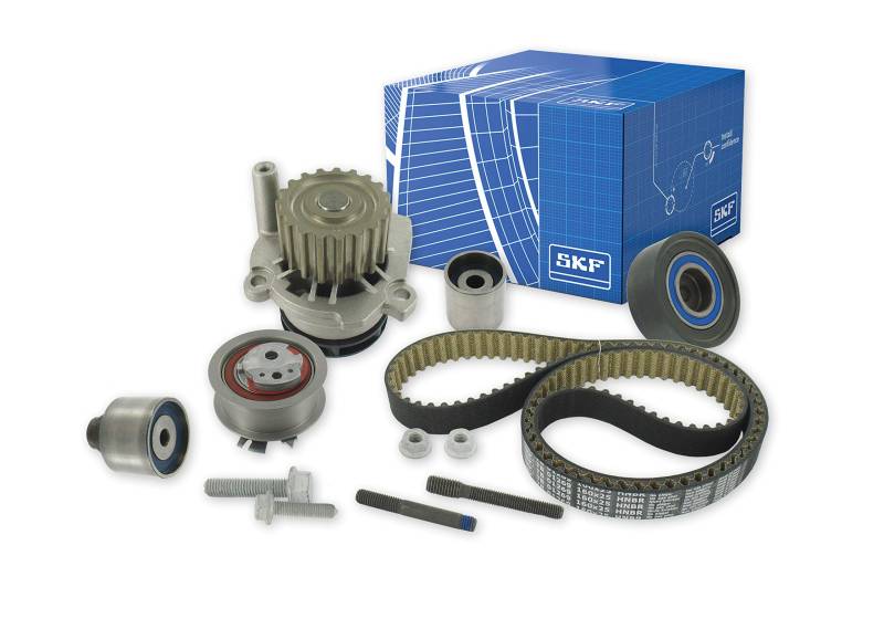 SKF VKMC 01148-2 Wasserpumpe + Zahnriemensatz, black von SKF