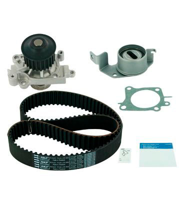 SKF Wasserpumpe + Zahnriemensatz MITSUBISHI VKMC 95626 MD313301,MD346790,46345992 Wasserpumpe + Zahnriemenkit 46412707,MD309756,16100811,51773551 SKF Wasserpumpe + Zahnriemensatz MITSUBISHI VKMC 95626 MD313301,MD346790,46345992 Wasserpumpe + Zahnriemenkit 46412707,MD309756,16100811,51773551 von SKF