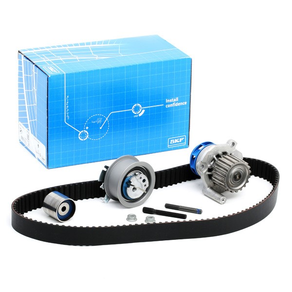 SKF Wasserpumpe + Zahnriemensatz VW,AUDI,SEAT VKMC 01250-3 1221490,1250636,MN980104 Wasserpumpe + Zahnriemenkit 038109243M,045121011BX,VKMA01250 SKF Wasserpumpe + Zahnriemensatz VW,AUDI,SEAT VKMC 01250-3 1221490,1250636,MN980104 Wasserpumpe + Zahnriemenkit 038109243M,045121011BX,VKMA01250 von SKF