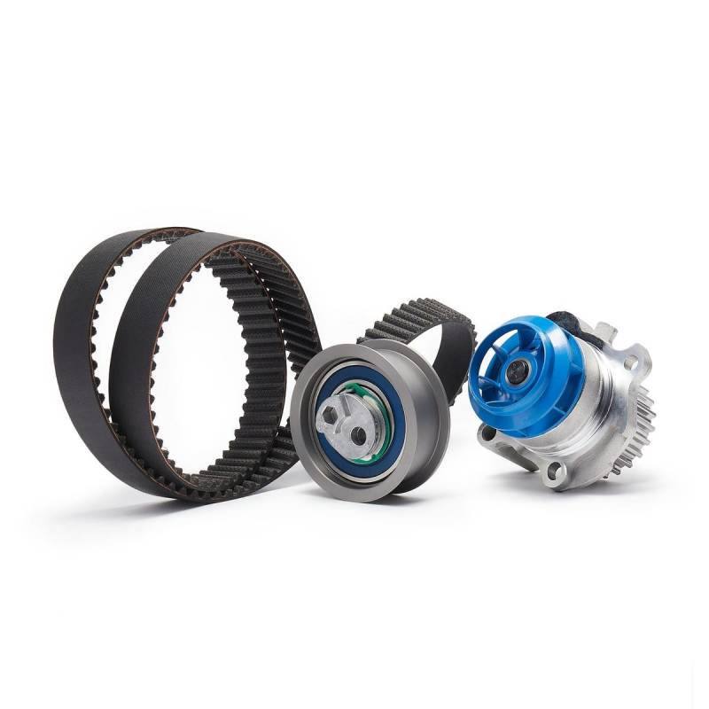SKF Wasserpumpe + Zahnriemensatz VW,AUDI,SKODA VKMC 01222 N01508315,N0150833,N10268302 Wasserpumpe + Zahnriemenkit 06F121011X,VKPC81205,1124944 von SKF