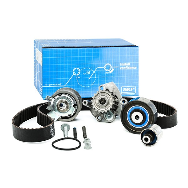 SKF Wasserpumpe + Zahnriemensatz VW,AUDI,SKODA VKMC 01255-1 68000693AB,03G109119,N01508315 Wasserpumpe + Zahnriemenkit N10237101,N10609201,MN980100 SKF Wasserpumpe + Zahnriemensatz VW,AUDI,SKODA VKMC 01255-1 68000693AB,03G109119,N01508315 Wasserpumpe + Zahnriemenkit N10237101,N10609201,MN980100 von SKF