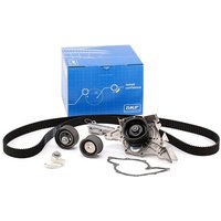 SKF Wasserpumpe + Zahnriemensatz Zähnez.: 253 VKMC 01903-2 Wasserpumpe + Zahnriemenkit AUDI,A6 Avant (4B5, C5),A4 Limousine (8D2, B5) von SKF