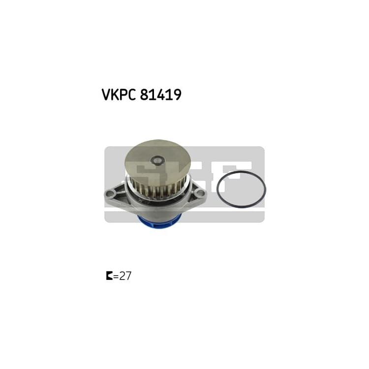 SKF Wasserpumpe Audi A2 Seat Leon Toledo VW Bora Golf Lupo Polo SKF Wasserpumpe Audi A2 Seat Leon Toledo VW Bora Golf Lupo Polo von SKF