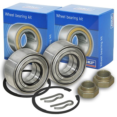 Skf 2x Radlagersatz Vorderachse/Hinterachse für Citroën, Peugeot Skf 2x Radlagersatz Vorderachse/Hinterachse für Citroën, Peugeot von SKF