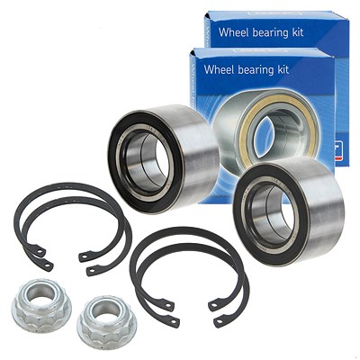 Skf 2x Radlagersatz Vorderachse für Seat, VW Skf 2x Radlagersatz Vorderachse für Seat, VW von SKF
