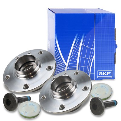 Skf 2x Radlagersatz inkl. Radnabe Hinterachse für Audi, Seat, Skoda, VW Skf 2x Radlagersatz inkl. Radnabe Hinterachse für Audi, Seat, Skoda, VW von SKF