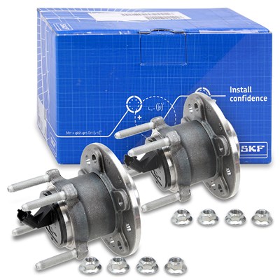 Skf 2x Radlagersatz inkl. Radnabe Hinterachse für Fiat, Opel, Saab Skf 2x Radlagersatz inkl. Radnabe Hinterachse für Fiat, Opel, Saab von SKF