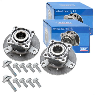 Skf 2x Radlagersatz mit Radnabe Hinterachse für Smart Skf 2x Radlagersatz mit Radnabe Hinterachse für Smart von SKF