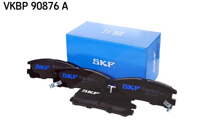 Skf Bremsbelagsatz, Scheibenbremse [Hersteller-Nr. VKBP90876A] für Chrysler, Hyundai, Mitsubishi von SKF