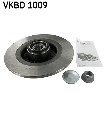 Skf 1x Bremsscheibe [Hersteller-Nr. VKBD1009] für Renault von SKF