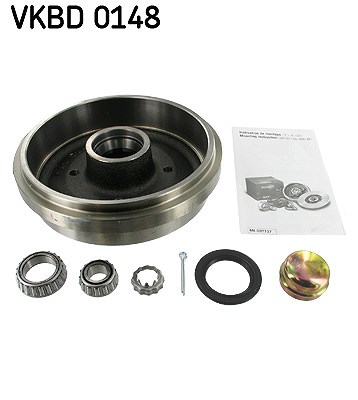 Skf Bremstrommel [Hersteller-Nr. VKBD0148] für Audi, Seat, VW von SKF