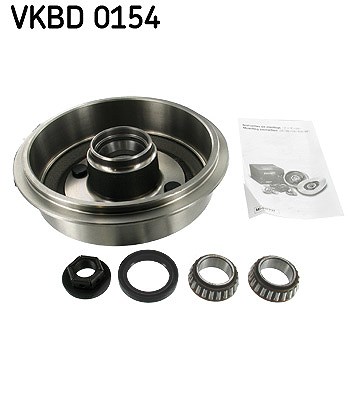 Skf Bremstrommel [Hersteller-Nr. VKBD0154] für Ford von SKF