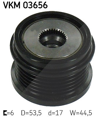 Skf Generatorfreilauf [Hersteller-Nr. VKM03656] für Ford, Mazda, Volvo von SKF