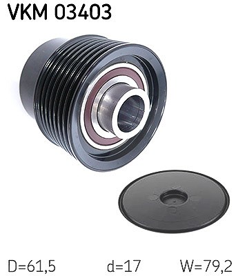 Skf Generatorfreilauf [Hersteller-Nr. VKM03403] für Ford von SKF