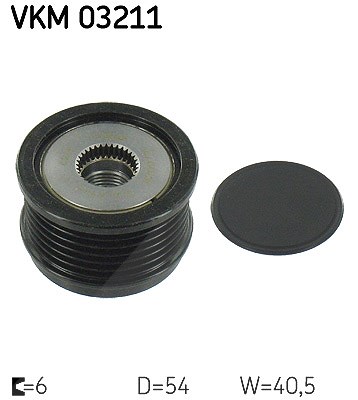 Skf Generatorfreilauf [Hersteller-Nr. VKM03211] für Alfa Romeo, Chrysler, Fiat, Jeep, Lancia, Suzuki von SKF