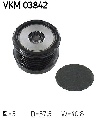 Skf Generatorfreilauf [Hersteller-Nr. VKM03842] für Infiniti, Mercedes-Benz von SKF