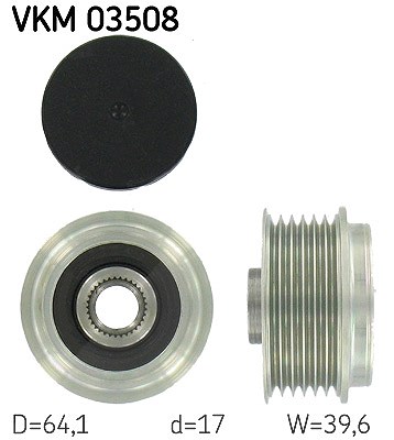 Skf Generatorfreilauf [Hersteller-Nr. VKM03508] für Opel, Vauxhall von SKF