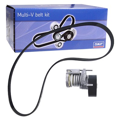 Skf Keilrippenriemensatz [Hersteller-Nr. VKMA31216] für Audi, Seat, Skoda, VW von SKF