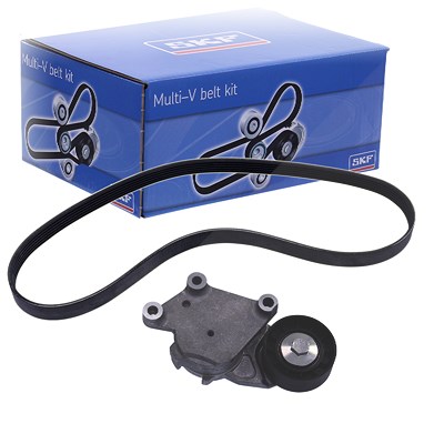 Skf Keilrippenriemensatz [Hersteller-Nr. VKMA33043] für Citroën, Ford, Mazda, Mini, Peugeot, Volvo von SKF