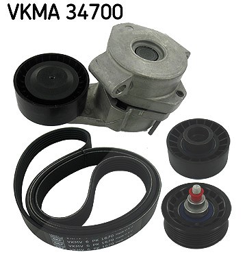 Skf Keilrippenriemensatz [Hersteller-Nr. VKMA34700] für Citroën, Fiat, Ford, Peugeot von SKF