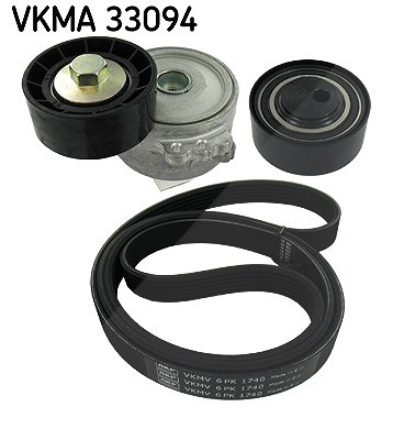 Skf Keilrippenriemensatz [Hersteller-Nr. VKMA33094] für Citroën, Fiat, Lancia, Peugeot von SKF